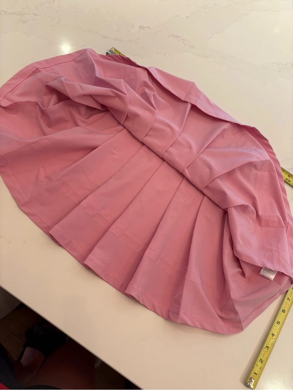 Tail Golf Tennis Skort Pink Pleated Athletic Skirt Built-In Shorts Size 10
